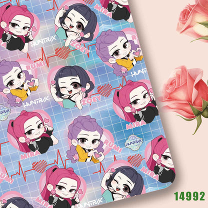 printed fabric 140x50cm15000