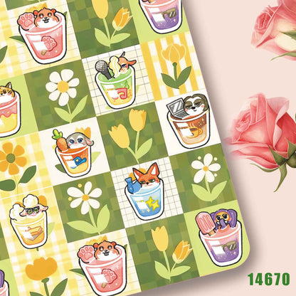 printed fabric 140x50cm14666
