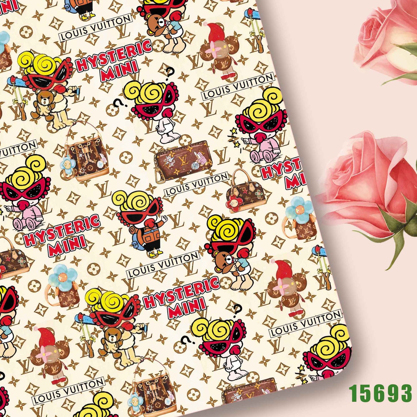 printed fabric 140x50cm15691