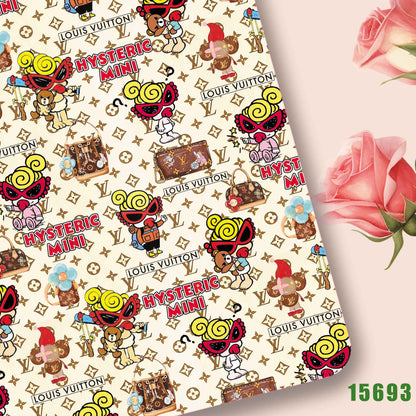 printed fabric 140x50cm15691