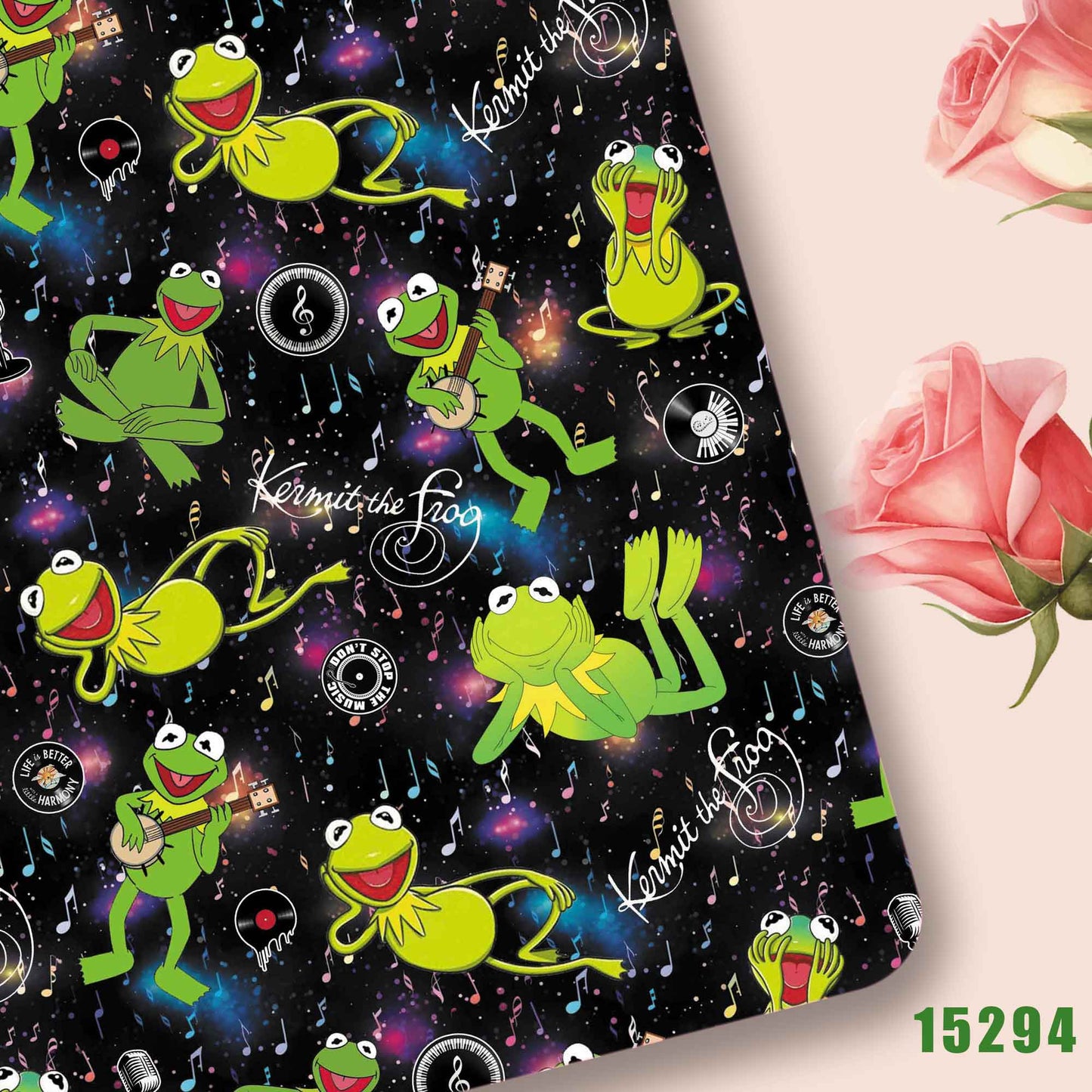 printed fabric 140x50cm15286