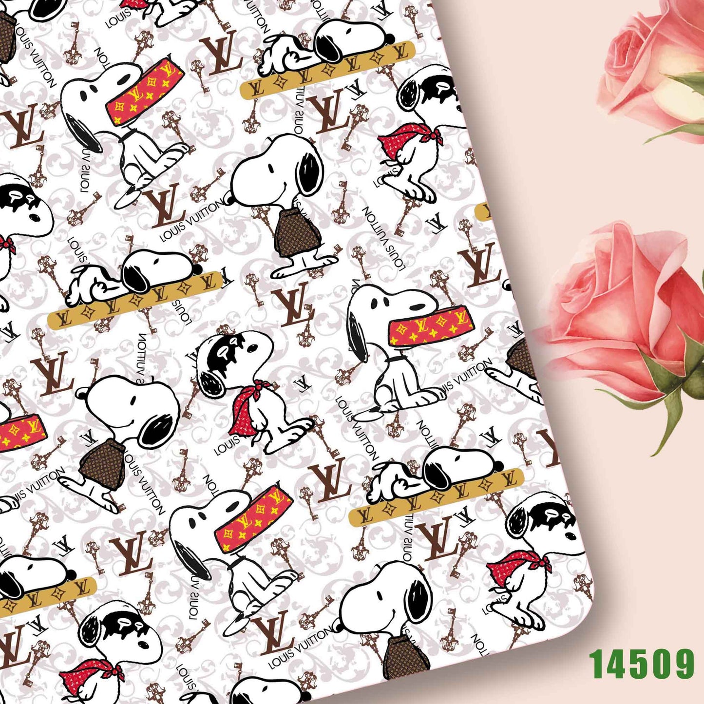 printed fabric 140x50cm14501