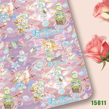 printed fabric 140x50cm15002