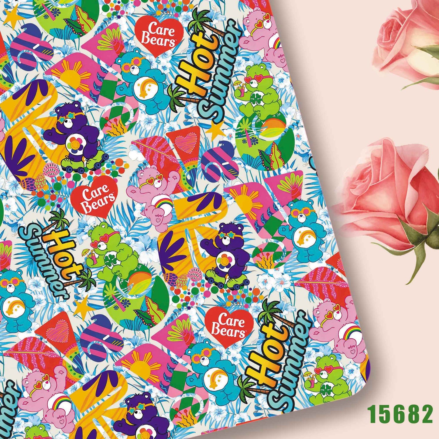 printed fabric 140x50cm15681