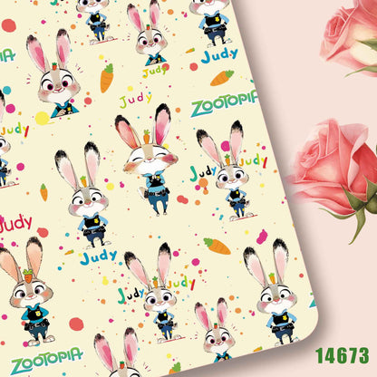 printed fabric 140x50cm14666