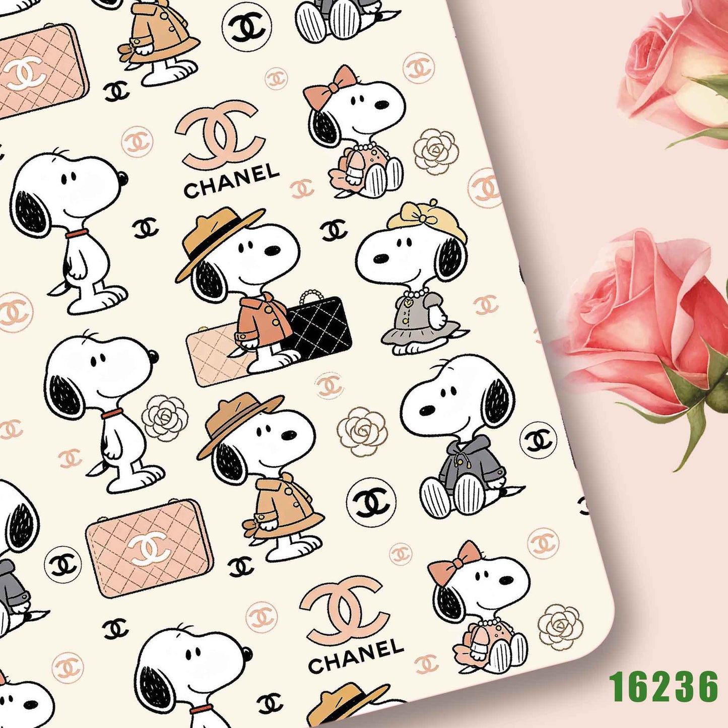 printed fabric 140x50cm16235