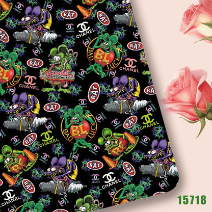 printed fabric 140x50cm15712
