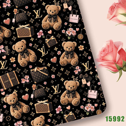 printed fabric 140x50cm15991