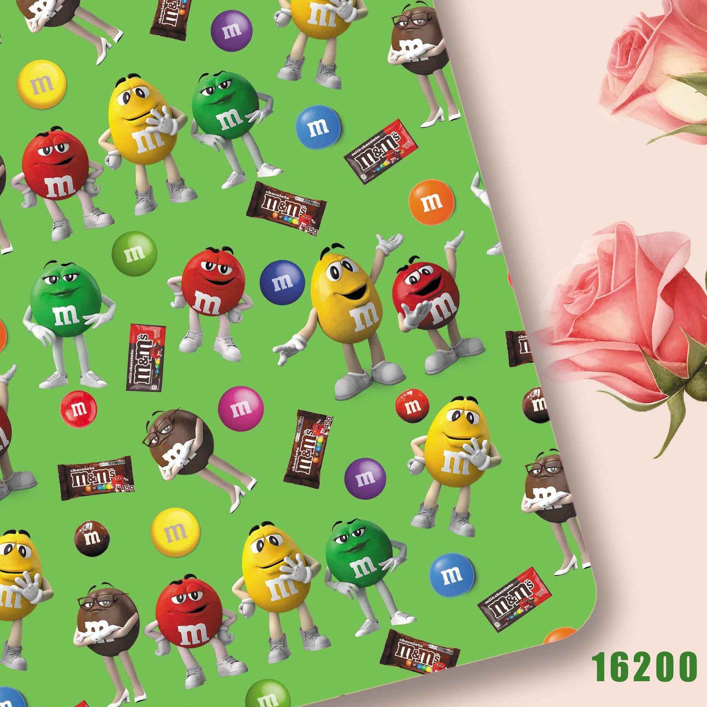 printed fabric 140x50cm16195