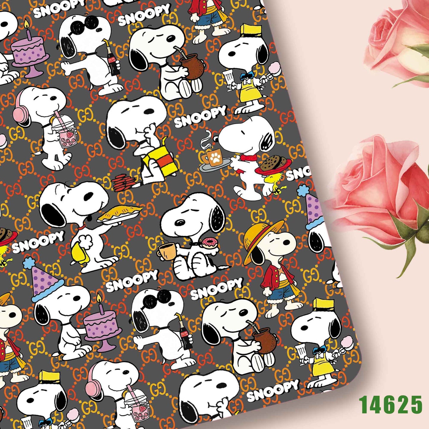 printed fabric 140x50cm14616