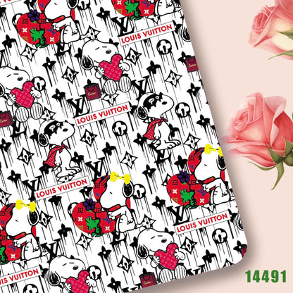 printed fabric 140x50cm14491