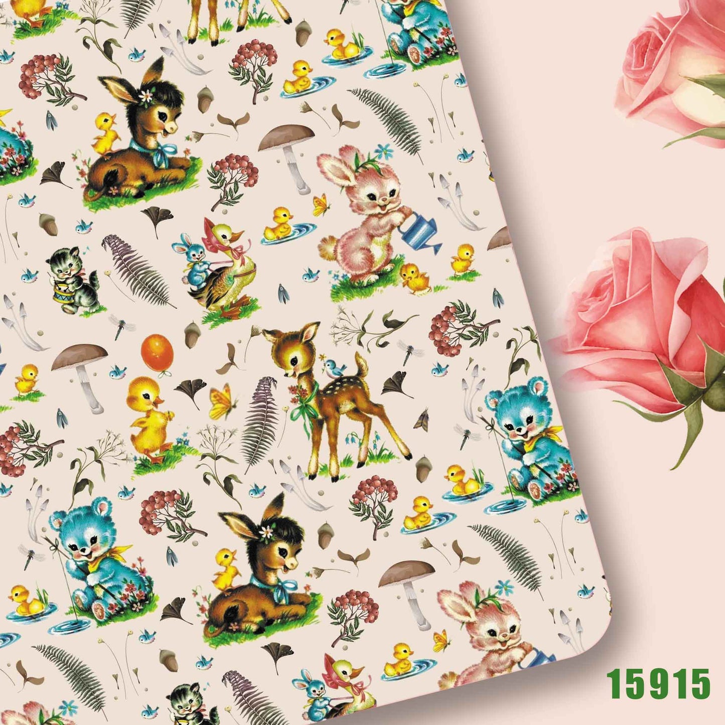 printed fabric 140x50cm15913