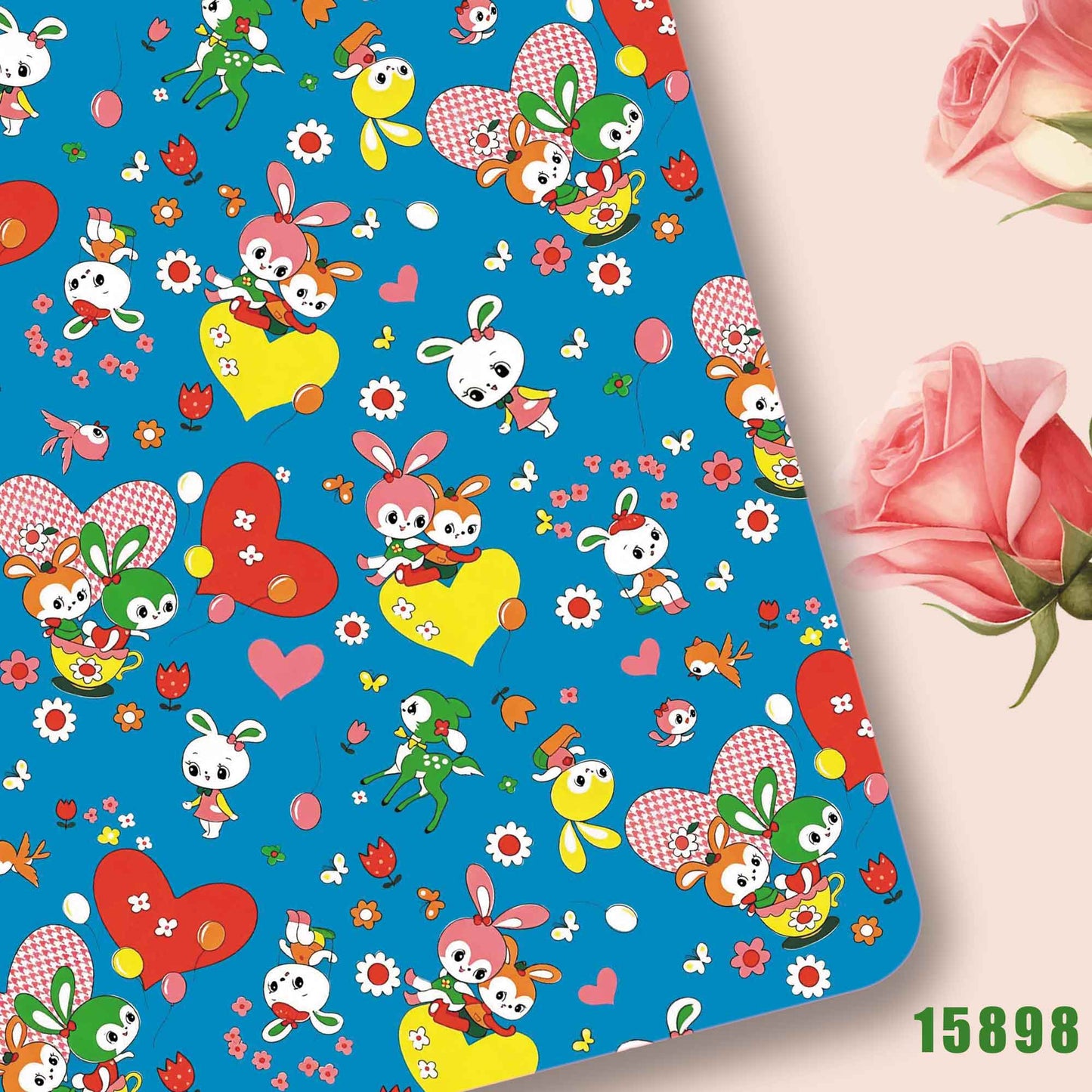 printed fabric 140x50cm15890