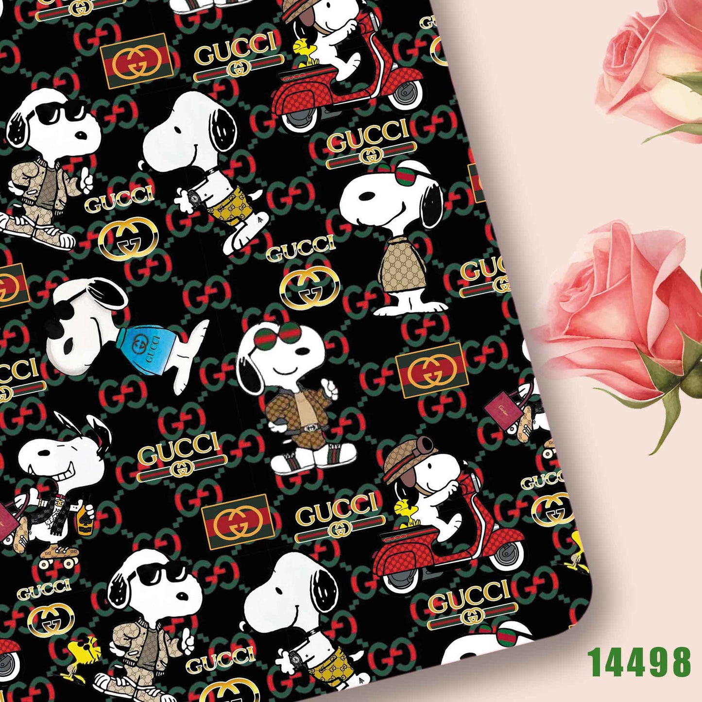 printed fabric 140x50cm14491