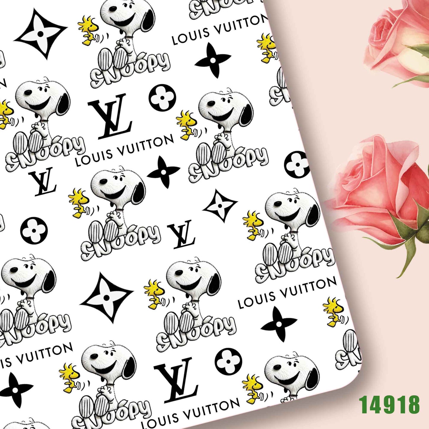 printed fabric 140x50cm14910