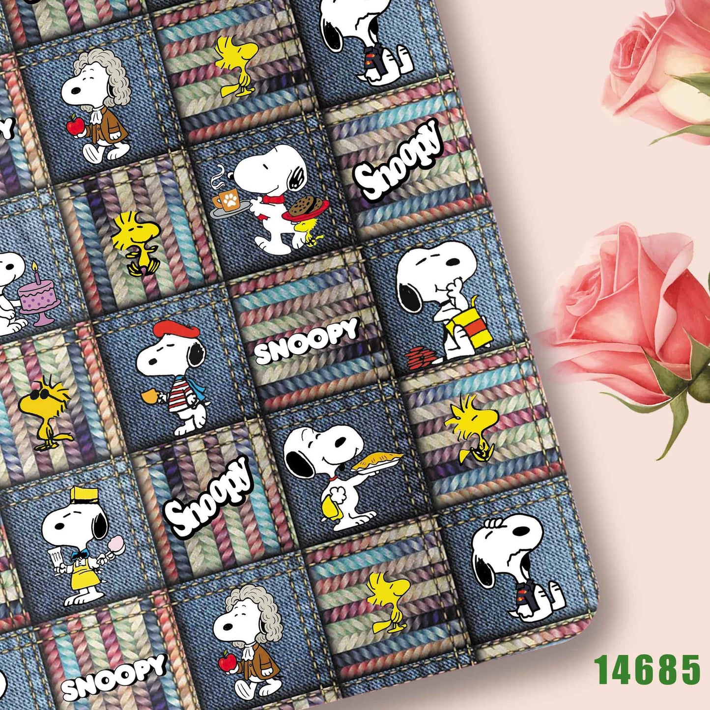 printed fabric 140x50cm14676