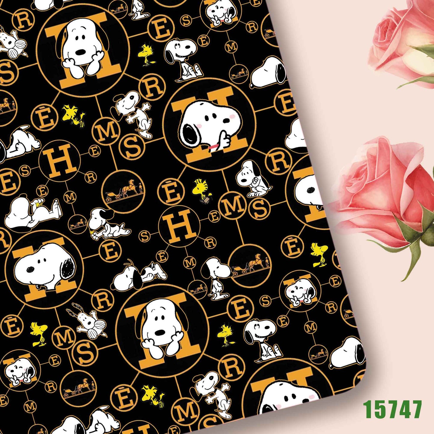 printed fabric 140x50cm15742