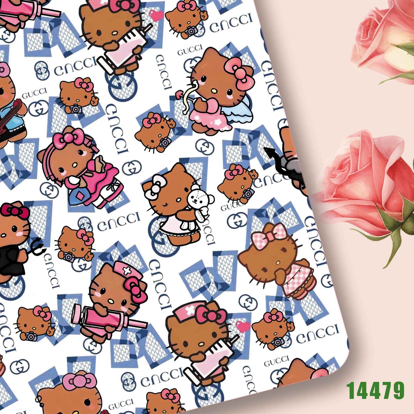 printed fabric 140x50cm14476