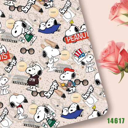 printed fabric 140x50cm14616