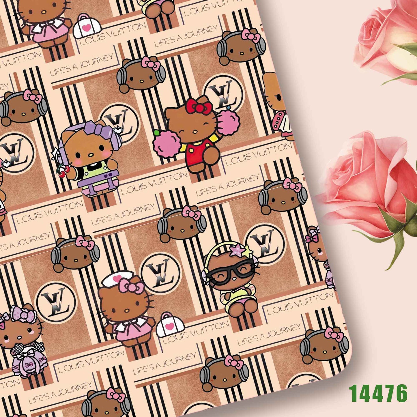 printed fabric 140x50cm14476