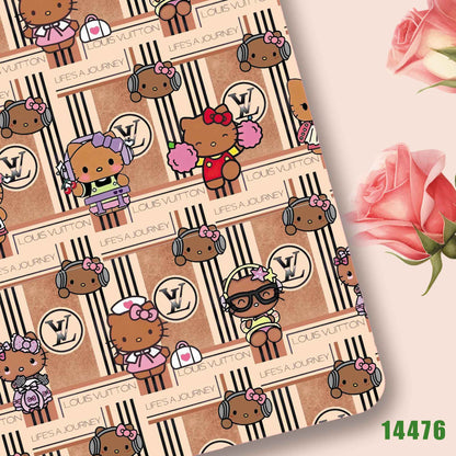 printed fabric 140x50cm14476
