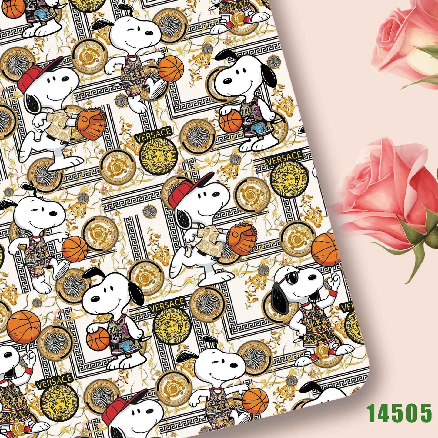 printed fabric 140x50cm14501