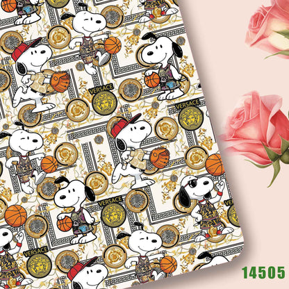 printed fabric 140x50cm14501