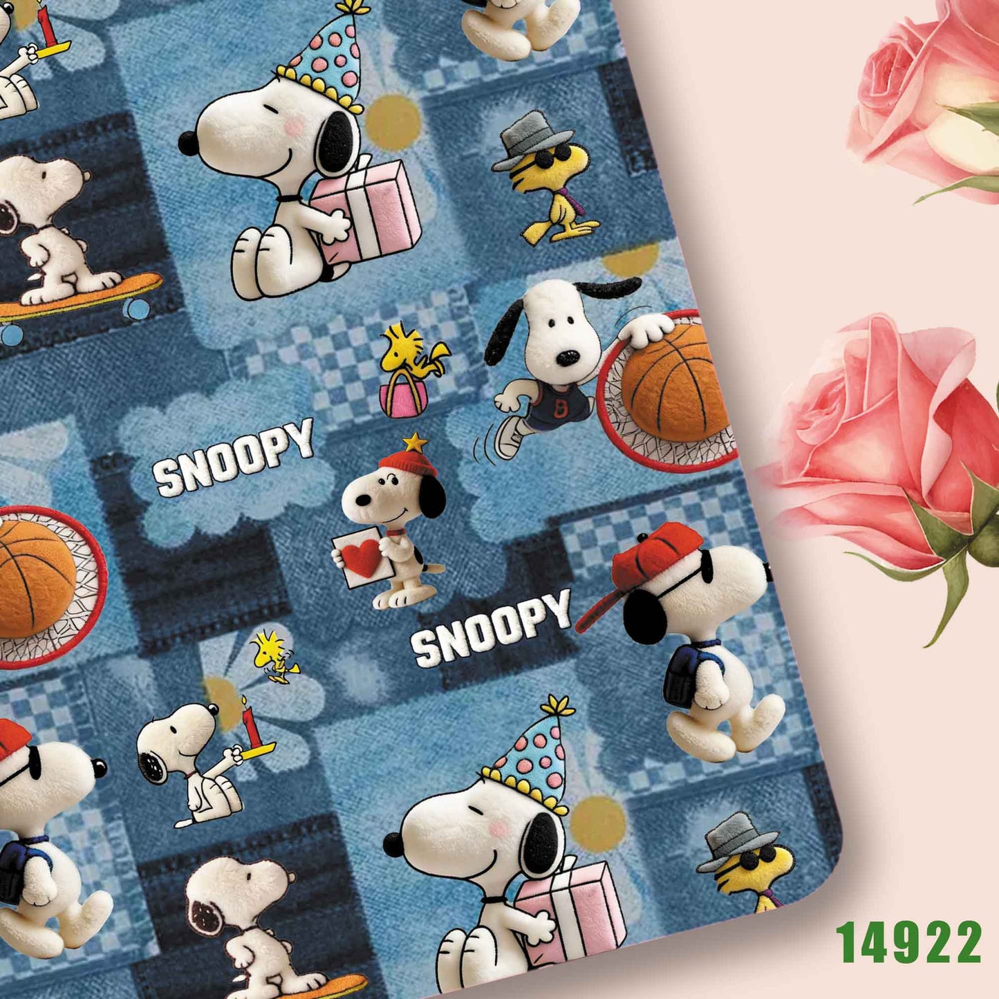 printed fabric 140x50cm14920