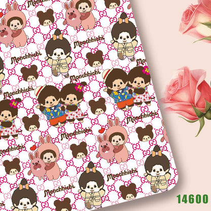 printed fabric 140x50cm14596