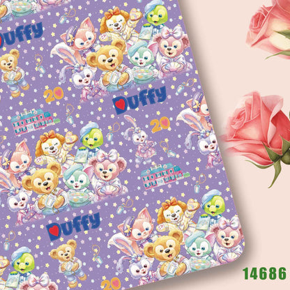 printed fabric 140x50cm14686