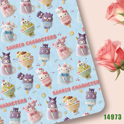 printed fabric 140x50cm14970