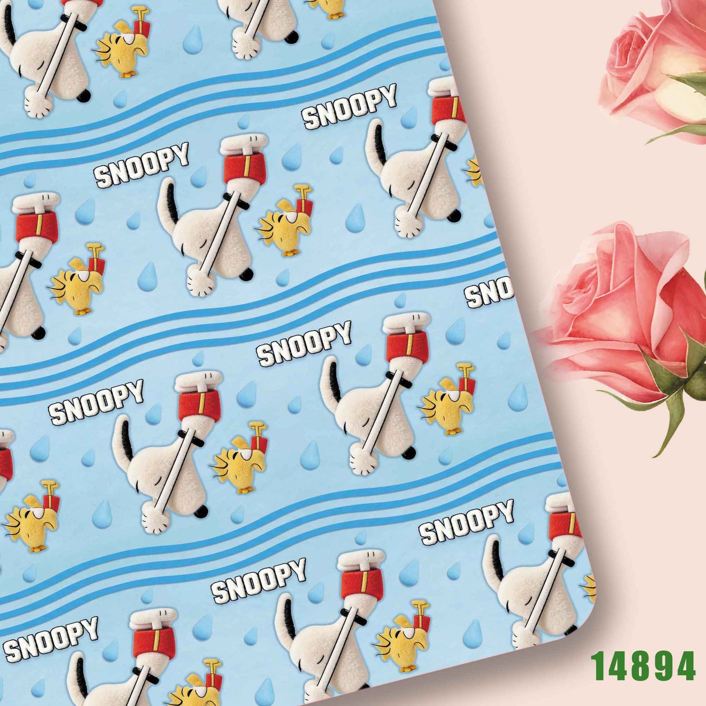 printed fabric 140x50cm14890