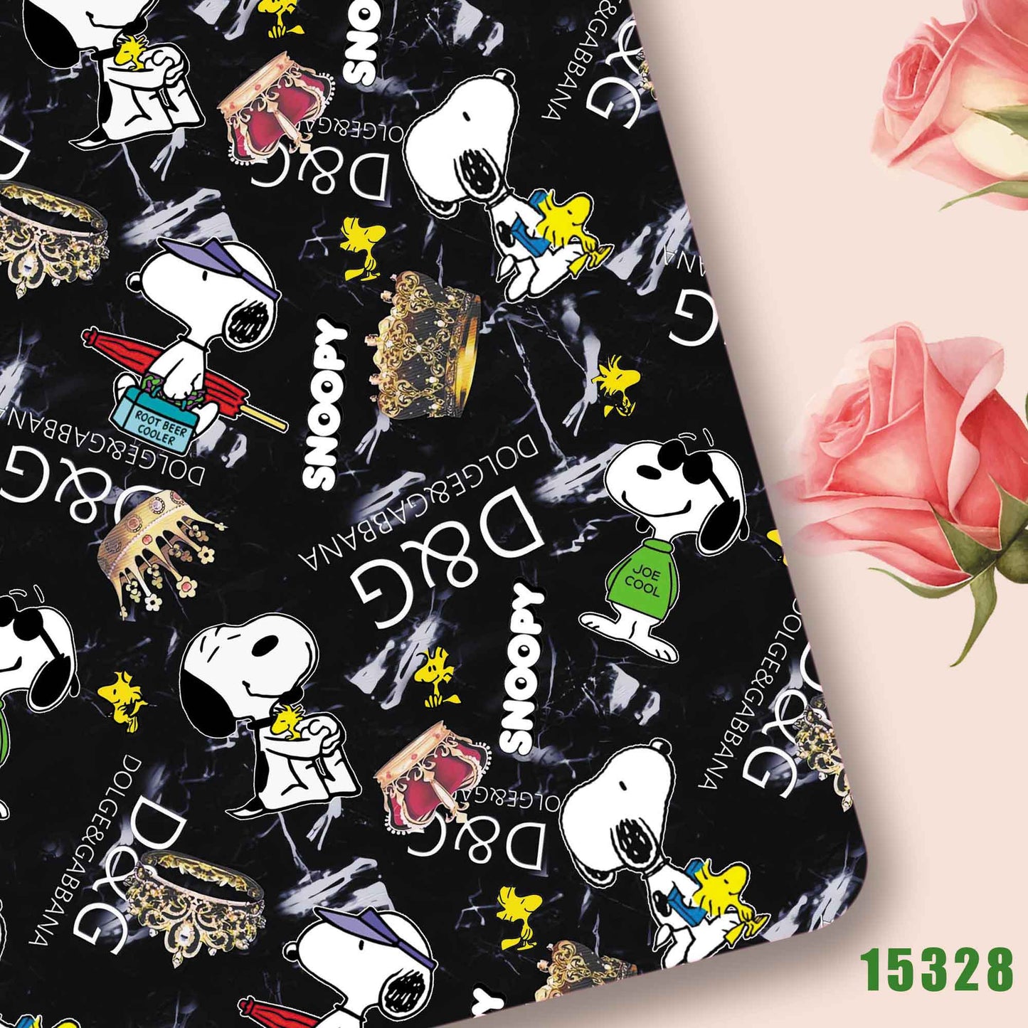 printed fabric 140x50cm15322