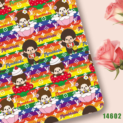 printed fabric 140x50cm14596