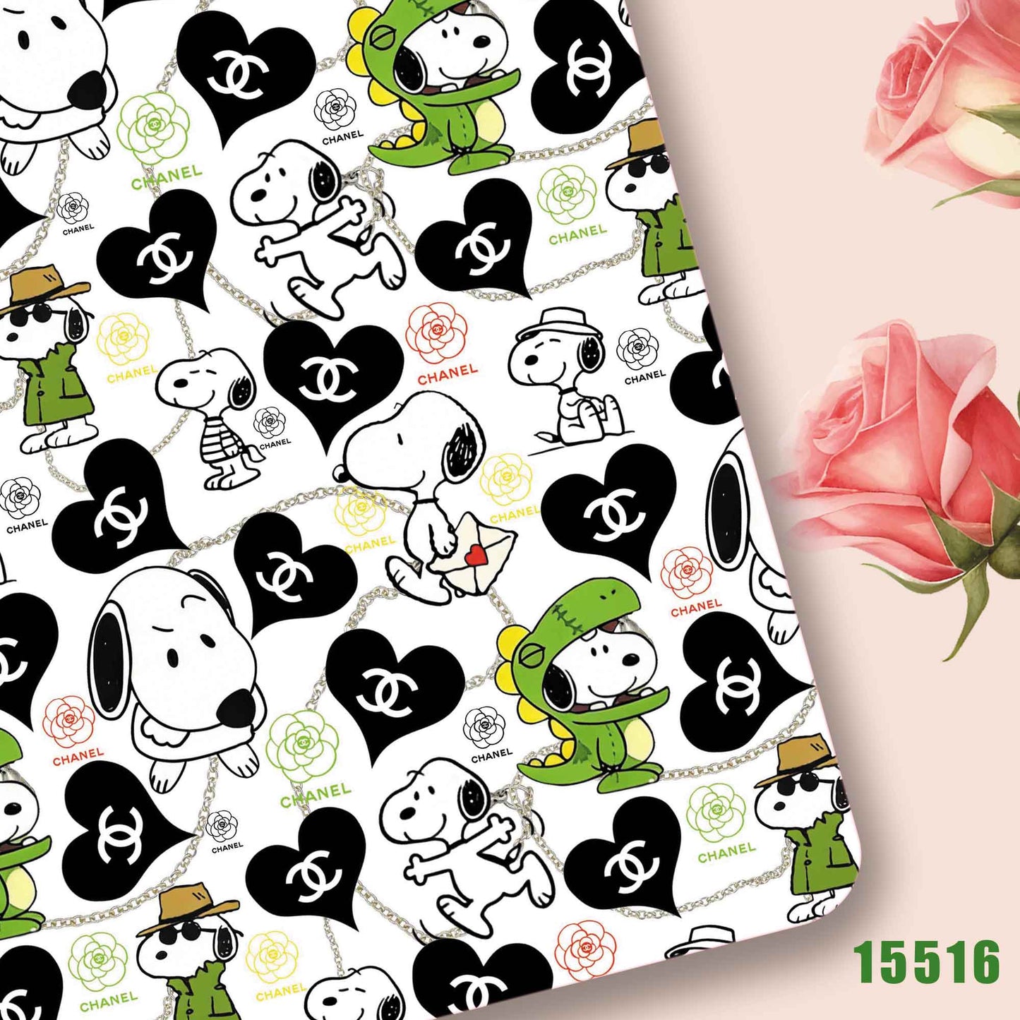 printed fabric 140x50cm15511