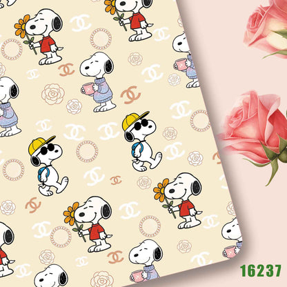 printed fabric 140x50cm16235