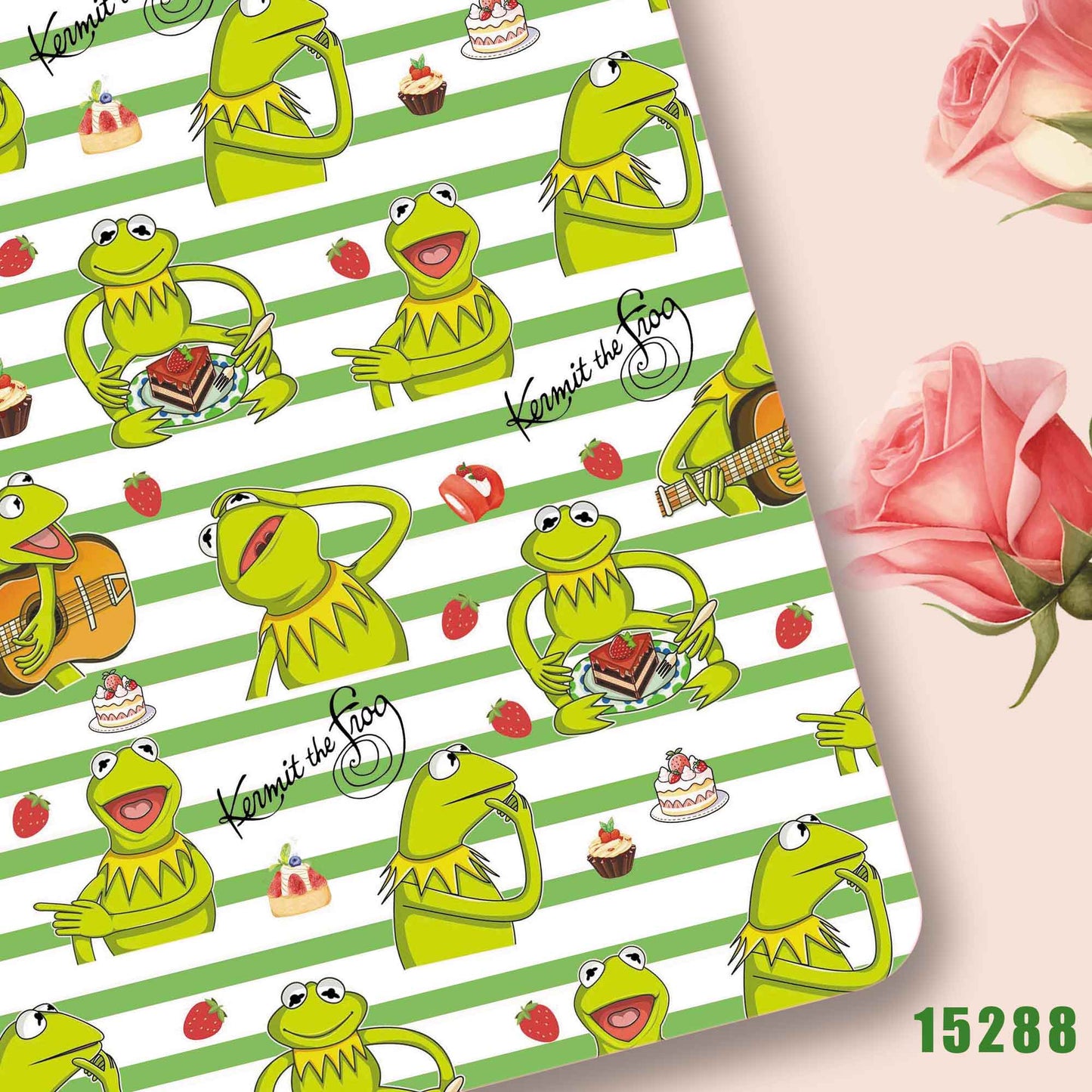printed fabric 140x50cm15286