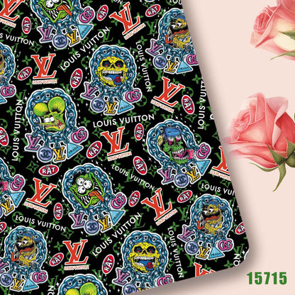 printed fabric 140x50cm15712