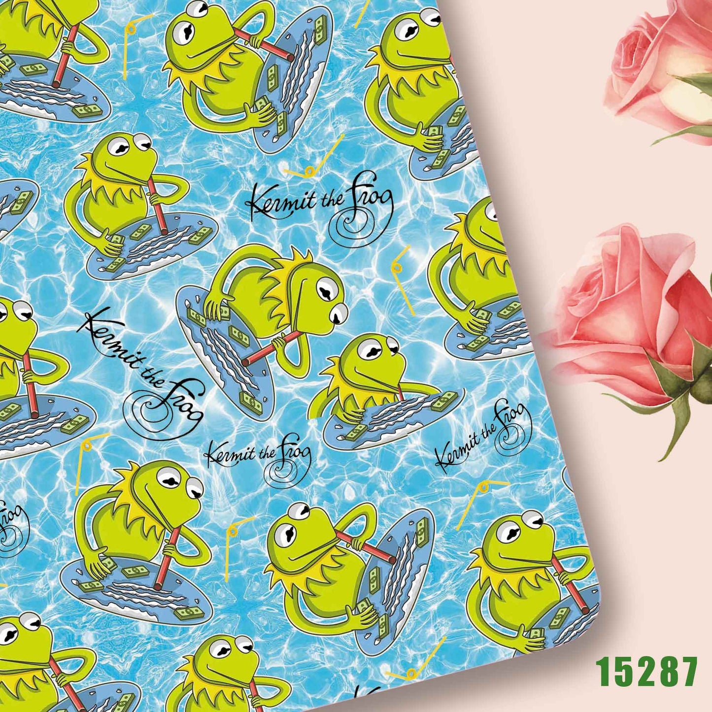 printed fabric 140x50cm15286
