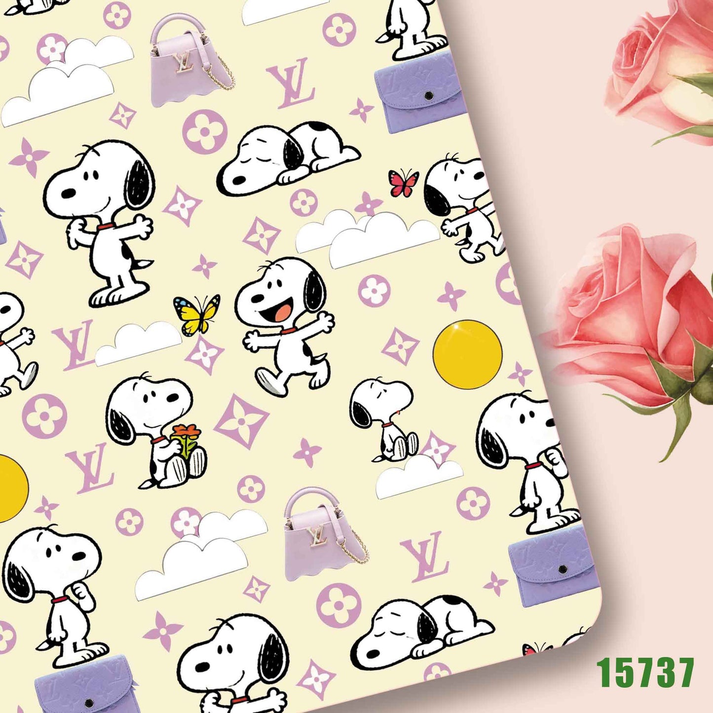 printed fabric 140x50cm15732