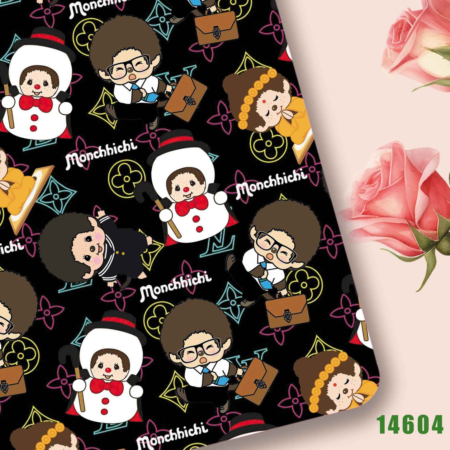 printed fabric 140x50cm14596