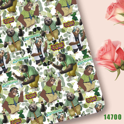 printed fabric 140x50cm14697