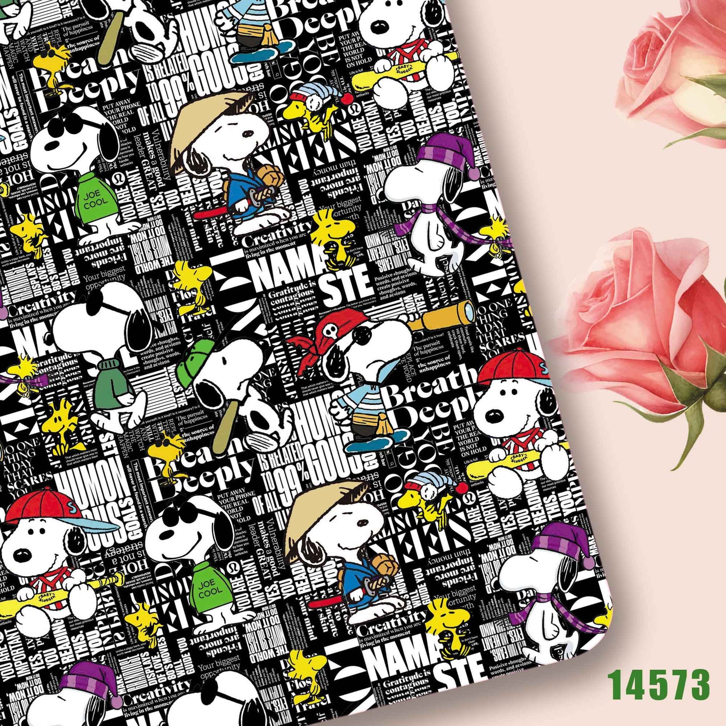 printed fabric 140x50cm14565