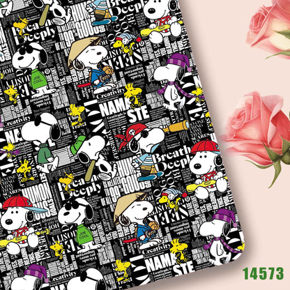 printed fabric 140x50cm14565
