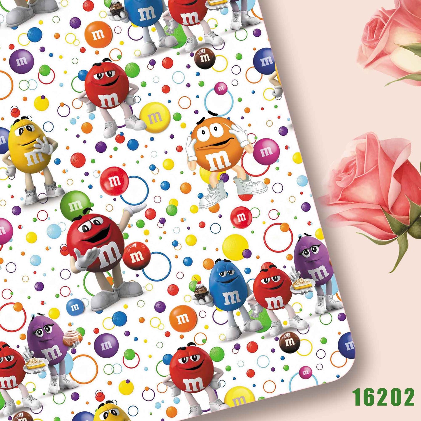 printed fabric 140x50cm16195
