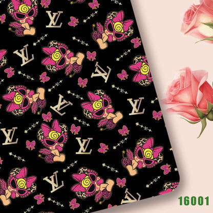 printed fabric 140x50cm16001