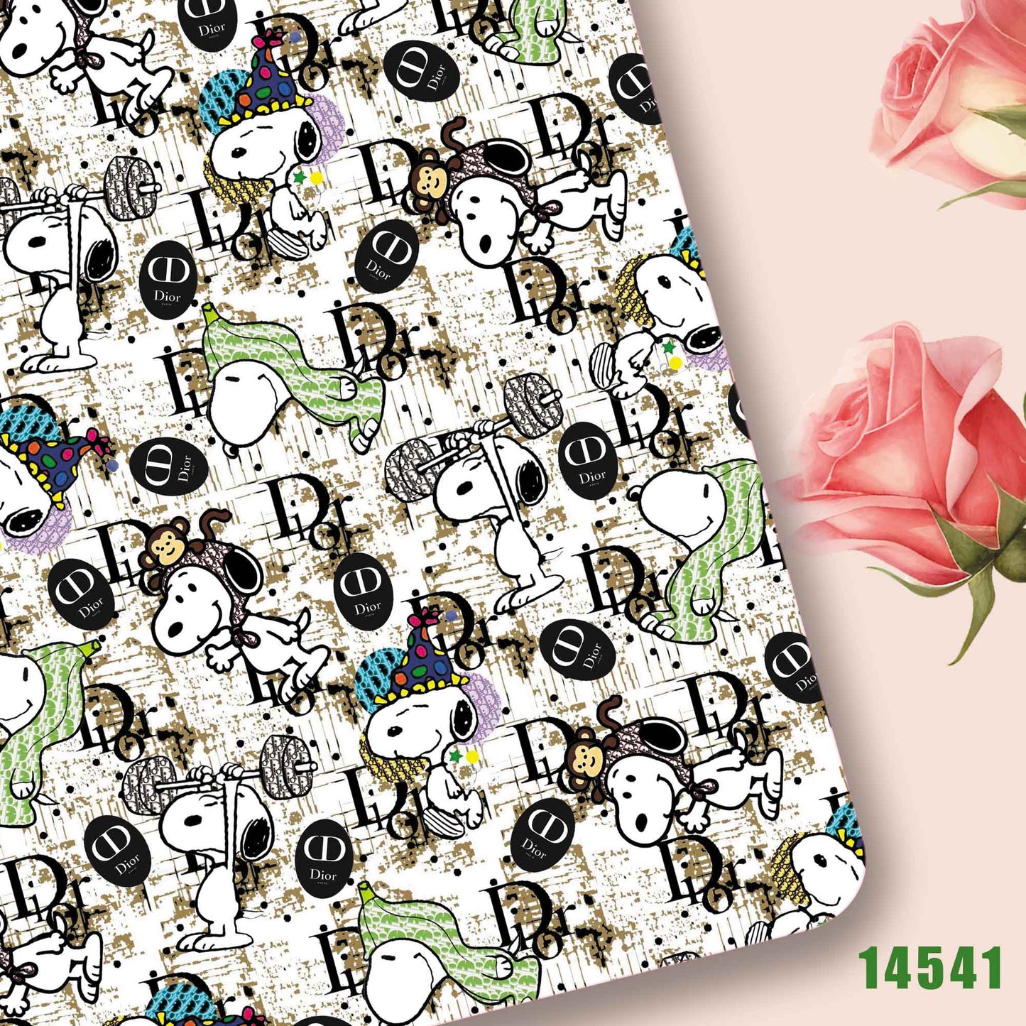 printed fabric 140x50cm14532