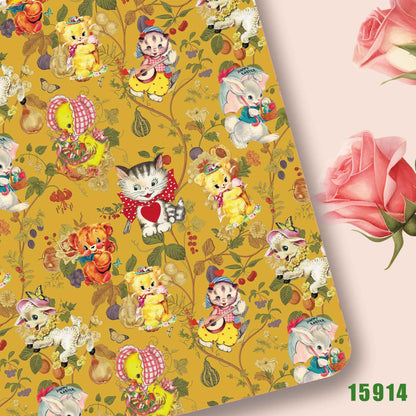 printed fabric 140x50cm15913