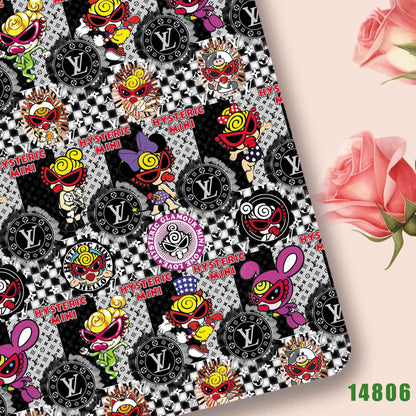 printed fabric 140x50cm14799